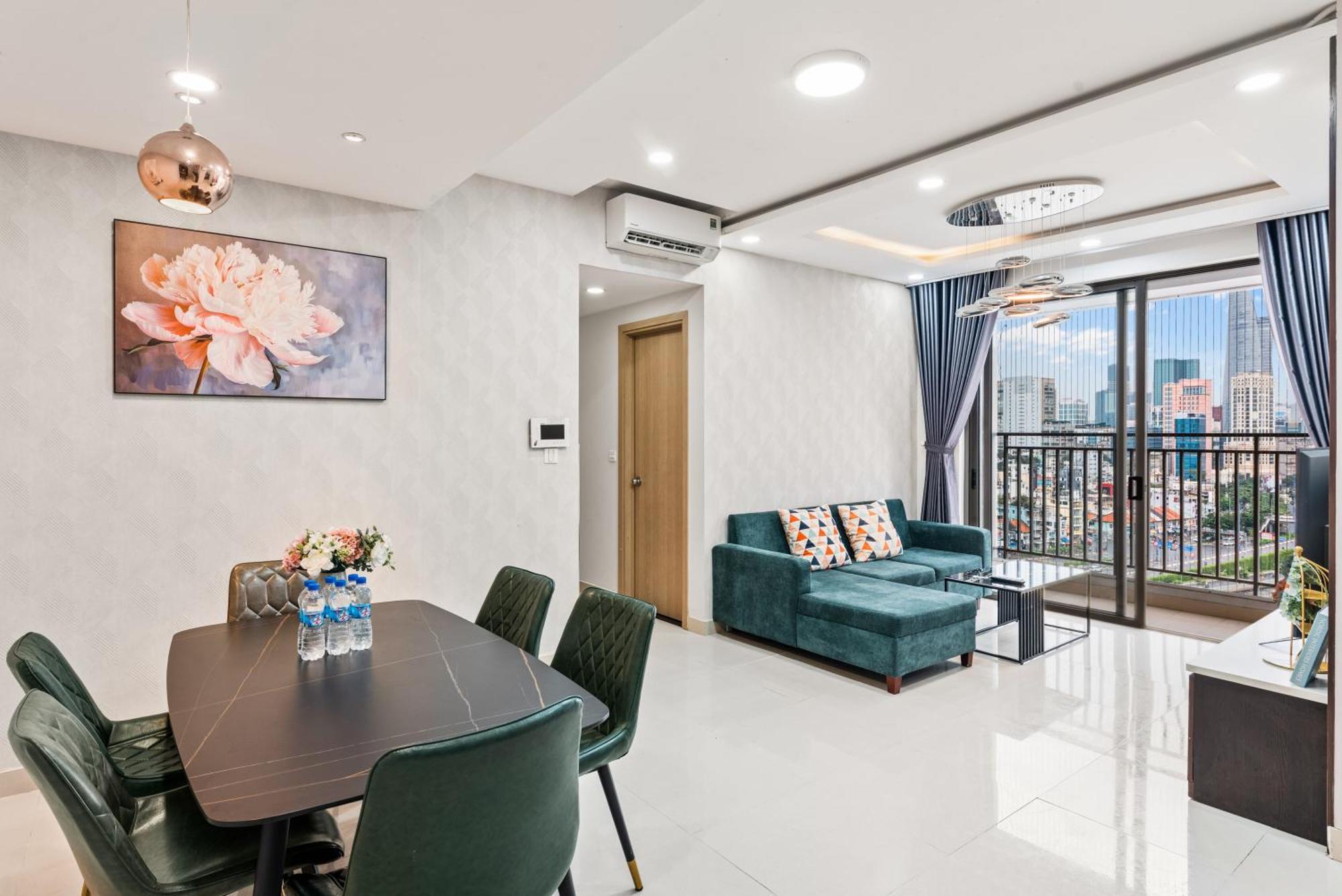 Can Ho Rivergate - Sai Gon, Quan 4 Ho Chi Minh-staden Exteriör bild