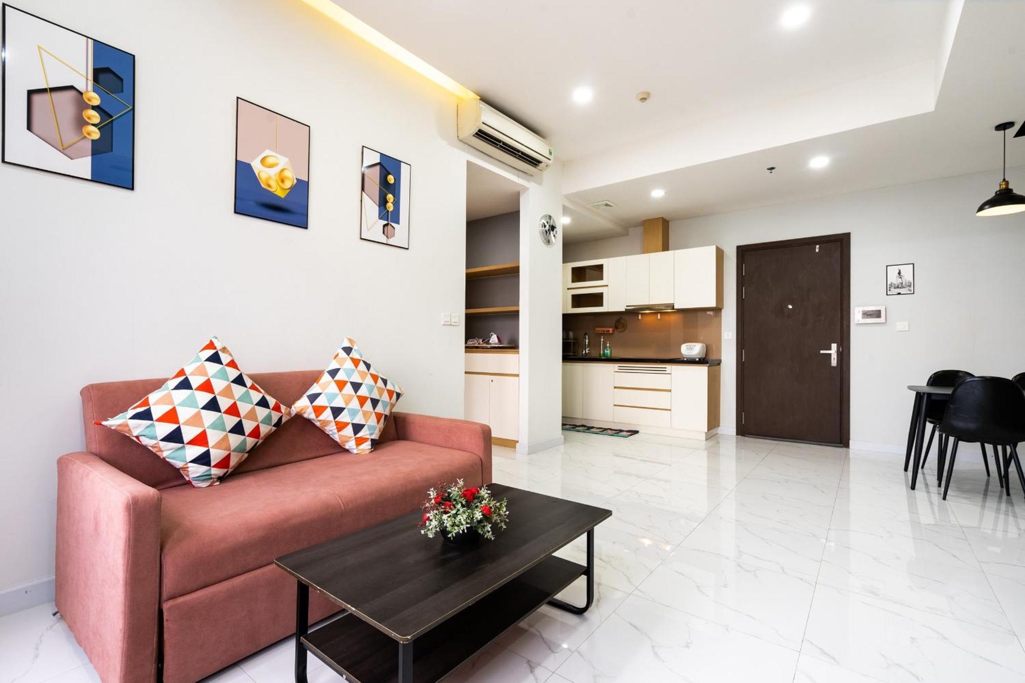 Can Ho Rivergate - Sai Gon, Quan 4 Ho Chi Minh-staden Exteriör bild