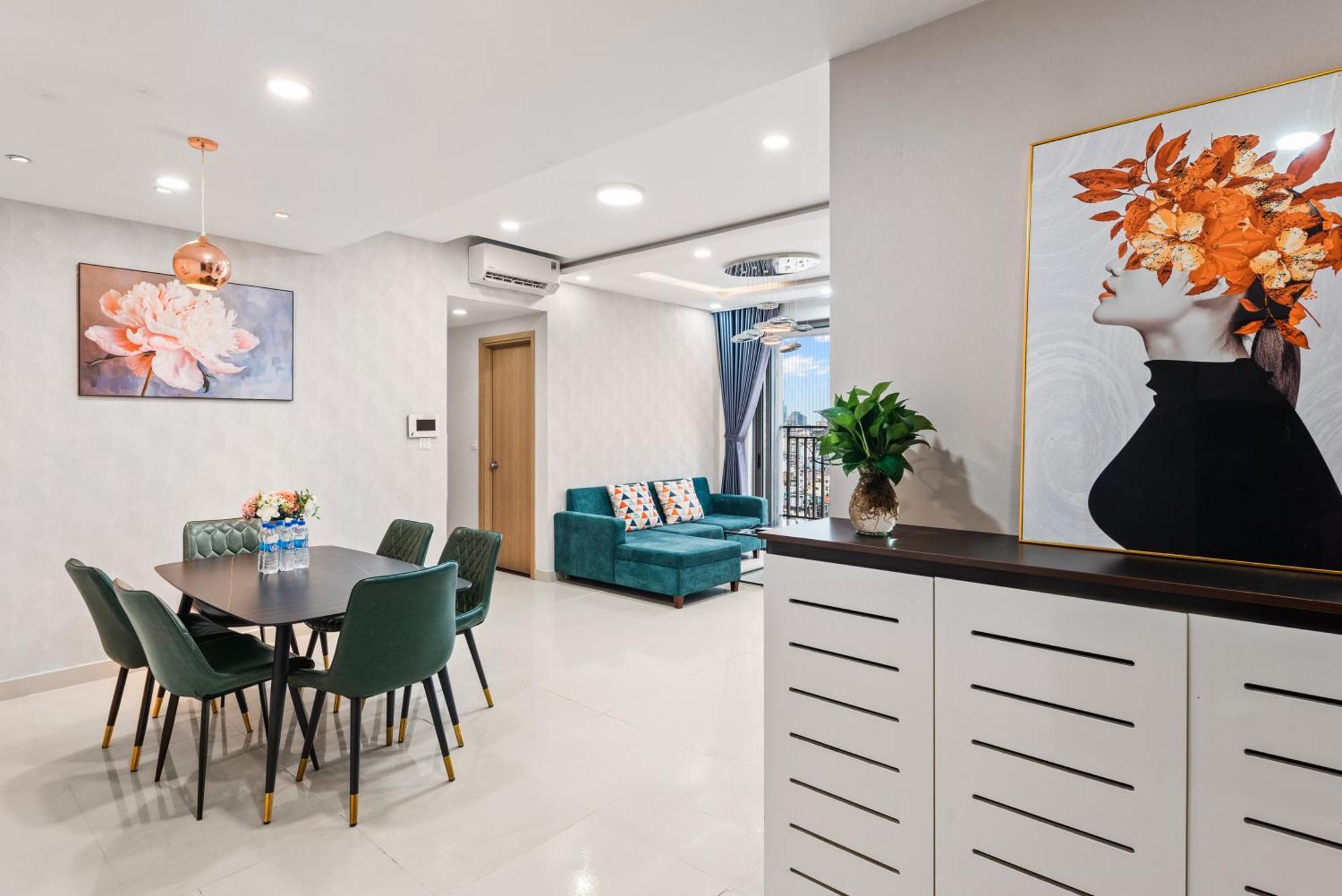 Can Ho Rivergate - Sai Gon, Quan 4 Ho Chi Minh-staden Exteriör bild
