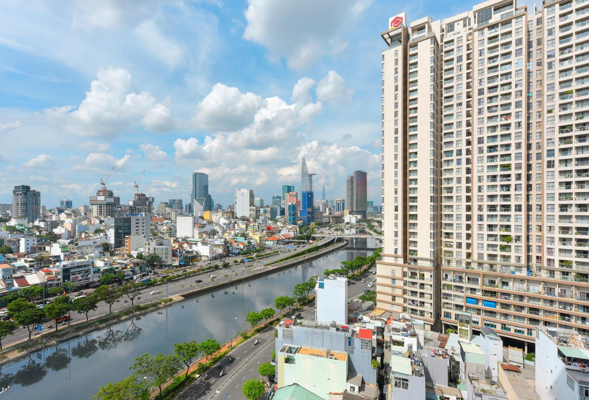Can Ho Rivergate - Sai Gon, Quan 4 Ho Chi Minh-staden Exteriör bild