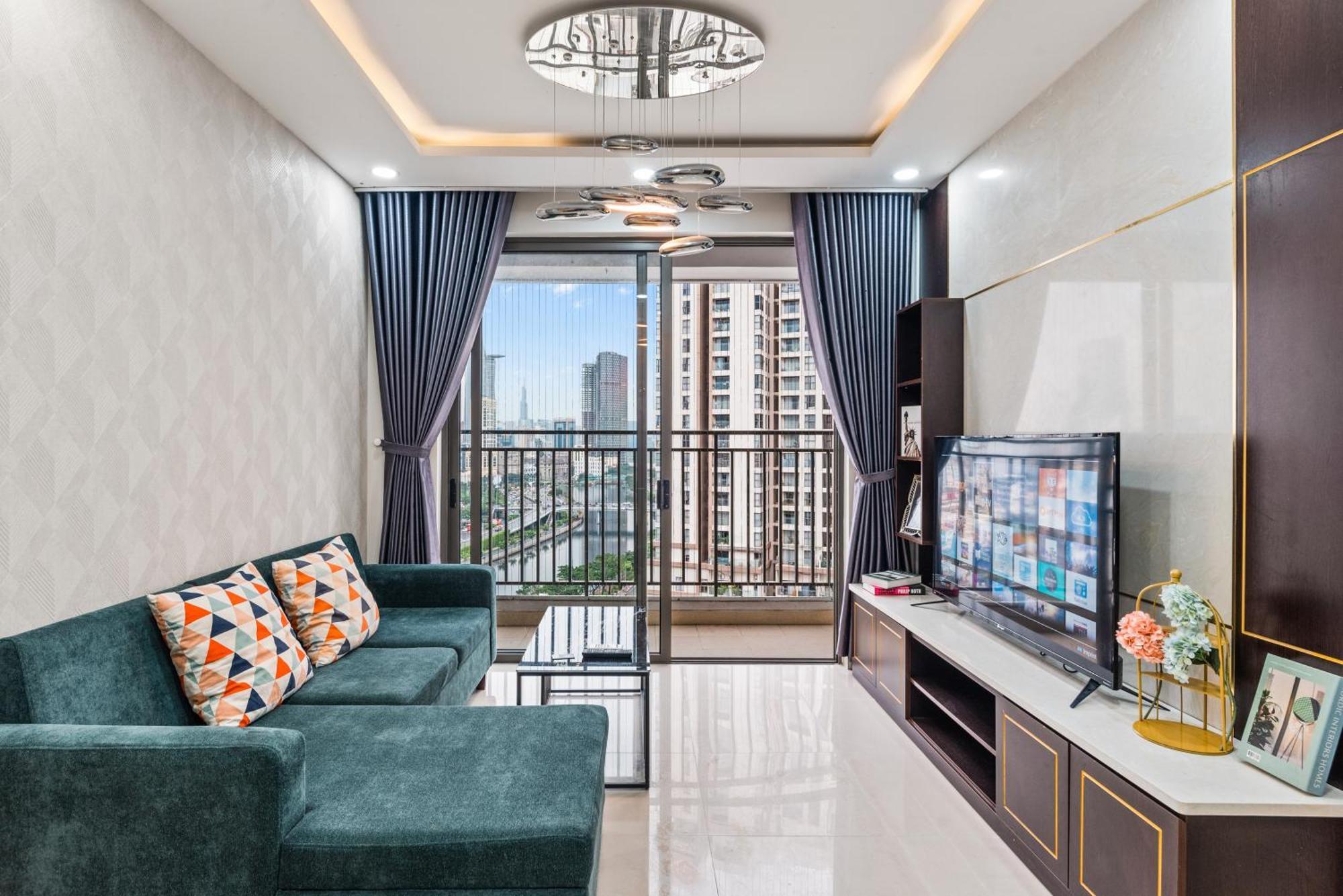 Can Ho Rivergate - Sai Gon, Quan 4 Ho Chi Minh-staden Exteriör bild
